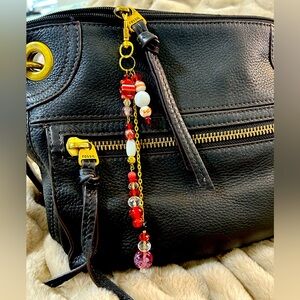 Handmade bag charm